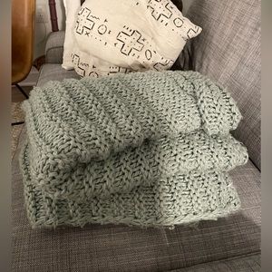 West Elm Woven Throw Blanket